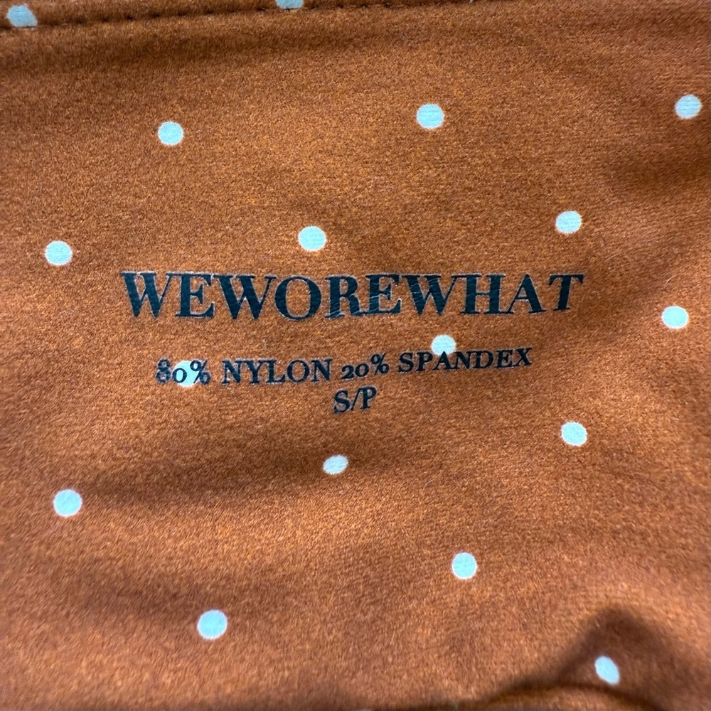 NEW!! WeWoreWhat women swim top size S - Picture 5 of 7